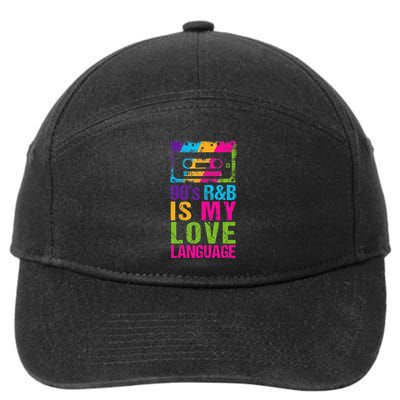 90S R&B Is My Love Language Music 7-Panel Snapback Hat