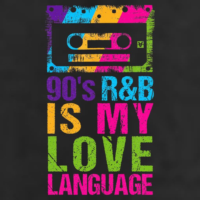 90S R&B Is My Love Language Music Beanie