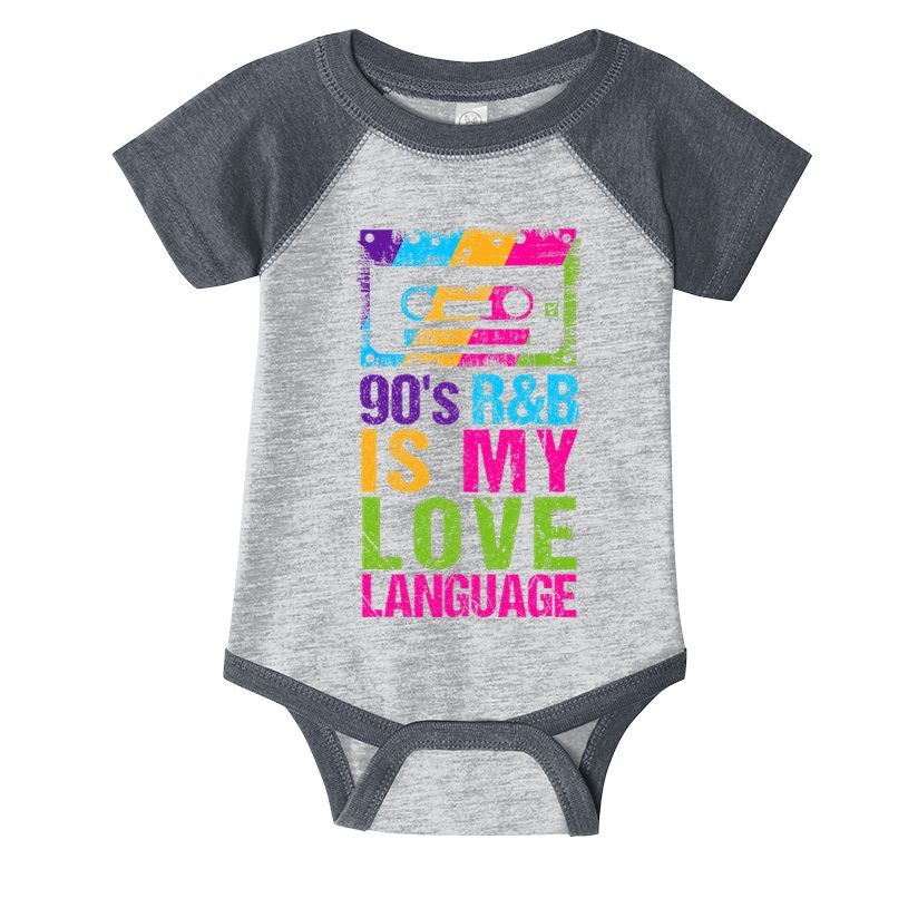 90S R&B Is My Love Language Music Infant Baby Jersey Bodysuit
