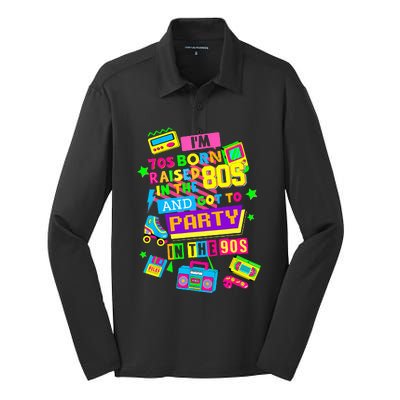 90s Rave Ideas For Party Outfit 90s Festival Costume Silk Touch Performance Long Sleeve Polo