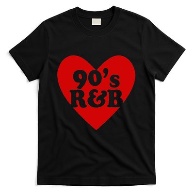 90S R&B Love Heart Rnb Music T-Shirt