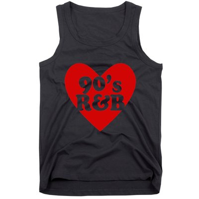 90S R&B Love Heart Rnb Music Tank Top