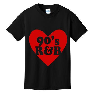 90S R&B Love Heart Rnb Music Kids T-Shirt