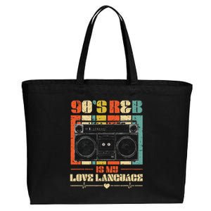 90S R&B Music Rnb Lover Cotton Canvas Jumbo Tote