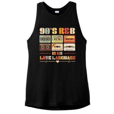 90S R&B Music Rnb Lover Ladies PosiCharge Tri-Blend Wicking Tank