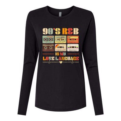 90S R&B Music Rnb Lover Womens Cotton Relaxed Long Sleeve T-Shirt