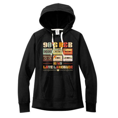 90S R&B Music Rnb Lover Women's Fleece Hoodie