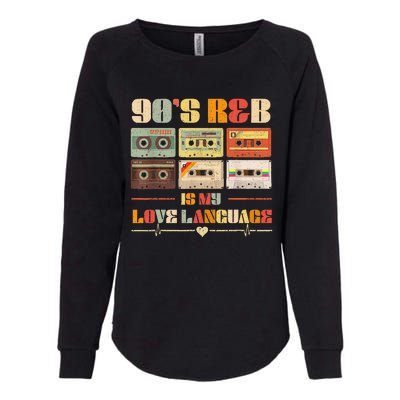 90S R&B Music Rnb Lover Womens California Wash Sweatshirt