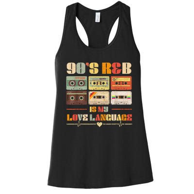 90S R&B Music Rnb Lover Women's Racerback Tank