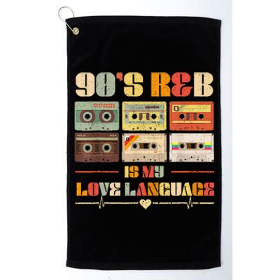 90S R&B Music Rnb Lover Platinum Collection Golf Towel