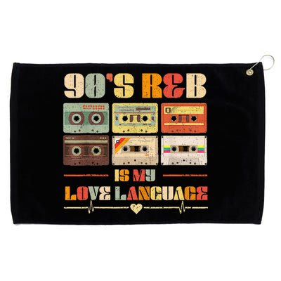 90S R&B Music Rnb Lover Grommeted Golf Towel