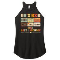 90S R&B Music Rnb Lover Women's Perfect Tri Rocker Tank