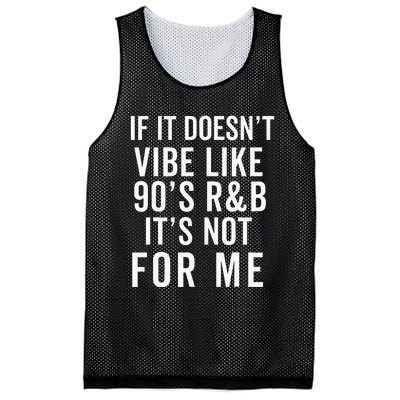 90S R&B Music For Lover Rhythm And Blues Mesh Reversible Basketball Jersey Tank