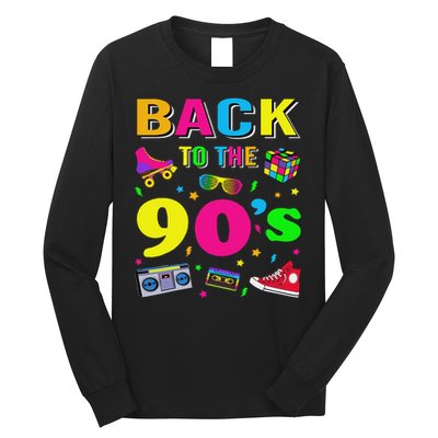 90s Retro Motto I Love 90's Long Sleeve Shirt