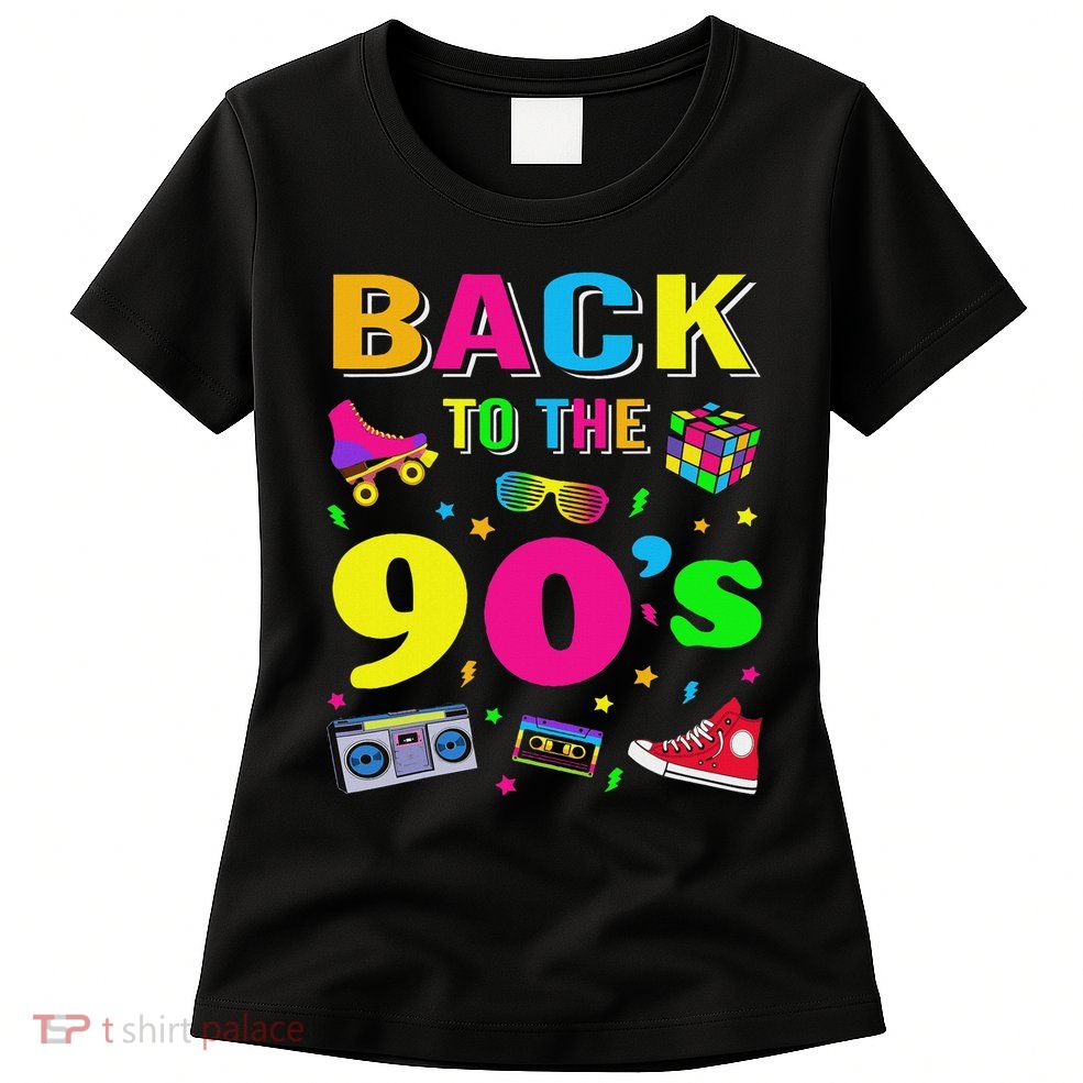 90s Retro Motto I Love 90's Womens T-Shirt