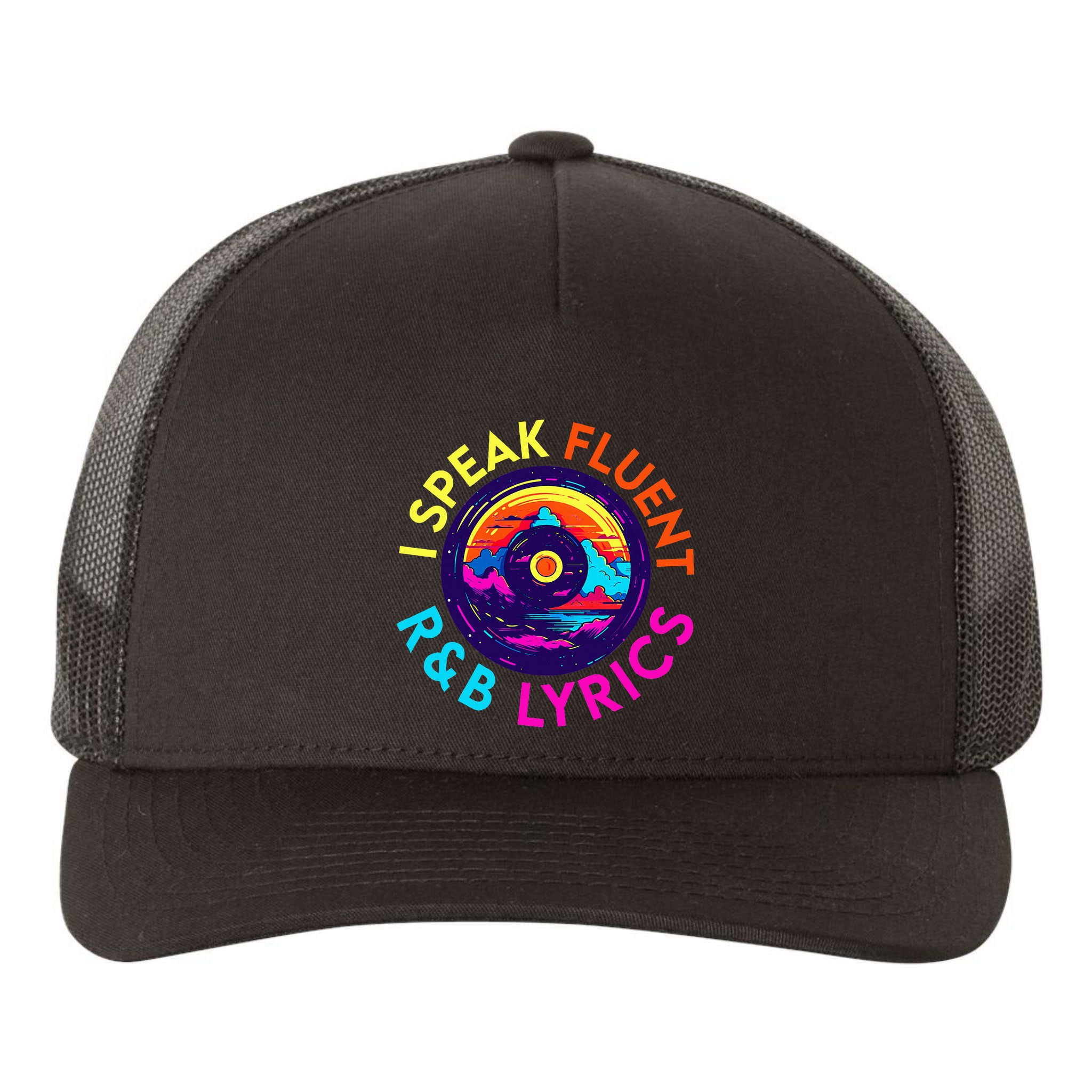 90S R&B Music L Rnb Lover Rhythm And Blues Yupoong Adult 5-Panel Trucker Hat