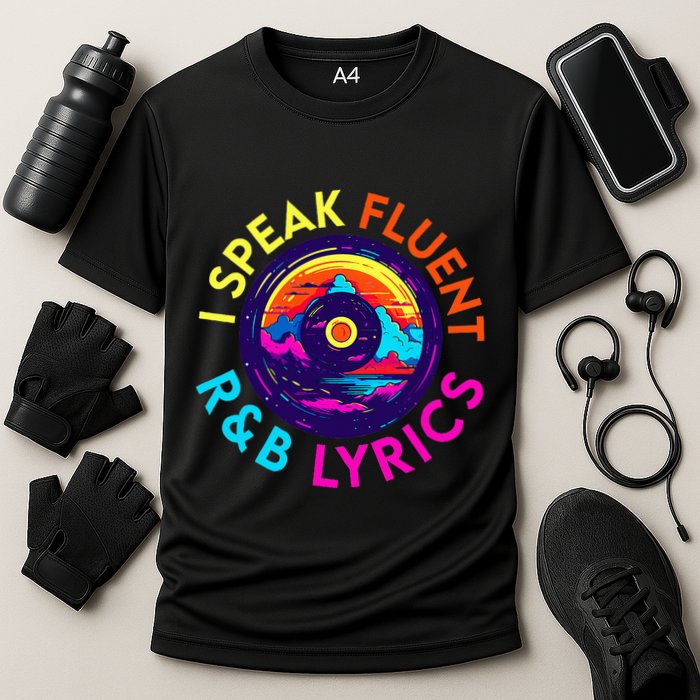 90S R&B Music L Rnb Lover Rhythm And Blues Cooling Performance Crew T-Shirt