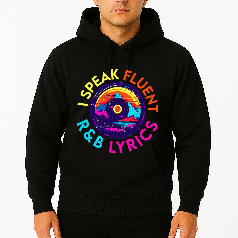 90S R&B Music L Rnb Lover Rhythm And Blues Hoodie