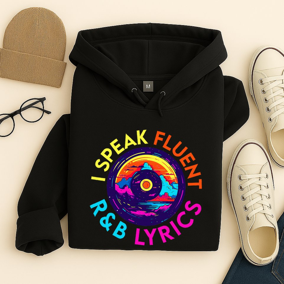 90S R&B Music L Rnb Lover Rhythm And Blues Hoodie