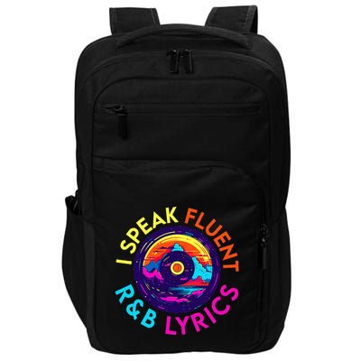 90S R&B Music L Rnb Lover Rhythm And Blues Impact Tech Backpack
