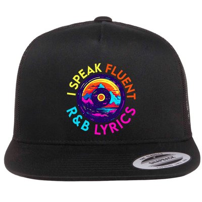 90S R&B Music L Rnb Lover Rhythm And Blues Flatbill Hat