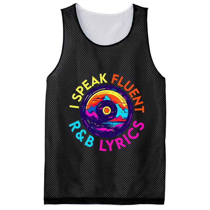 90S R&B Music L Rnb Lover Rhythm And Blues Mesh Reversible Basketball Jersey Tank