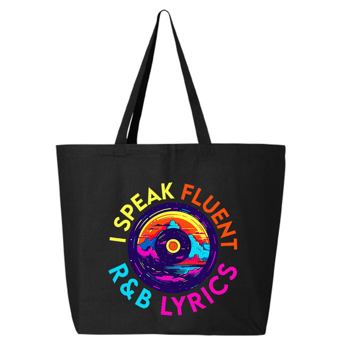 90S R&B Music L Rnb Lover Rhythm And Blues 25L Jumbo Tote