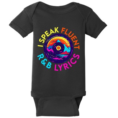 90S R&B Music L Rnb Lover Rhythm And Blues Baby Bodysuit
