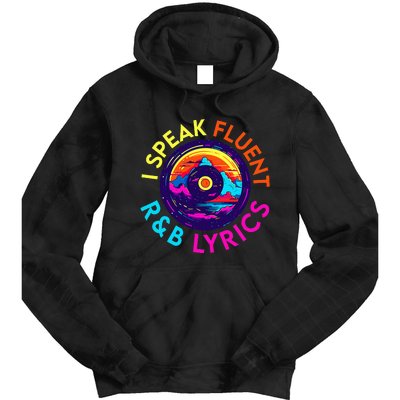 90S R&B Music L Rnb Lover Rhythm And Blues Tie Dye Hoodie