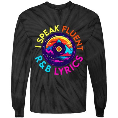 90S R&B Music L Rnb Lover Rhythm And Blues Tie-Dye Long Sleeve Shirt