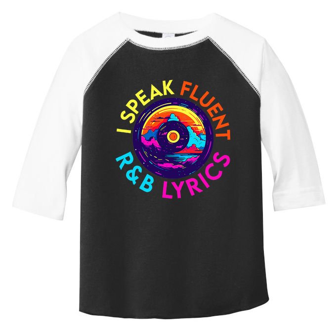 90S R&B Music L Rnb Lover Rhythm And Blues Toddler Fine Jersey T-Shirt