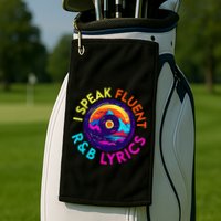 90S R&B Music L Rnb Lover Rhythm And Blues Golf Towel