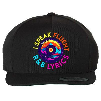 90S R&B Music L Rnb Lover Rhythm And Blues Wool Snapback Cap