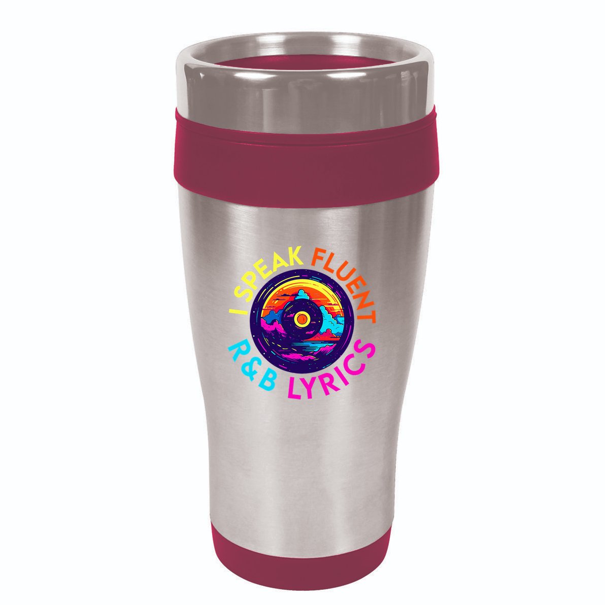 90S R&B Music L Rnb Lover Rhythm And Blues 16oz Travel Tumbler