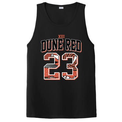 90s Retro Number 23 Dune Red 13s Matching PosiCharge Competitor Tank