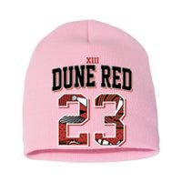 90s Retro Number 23 Dune Red 13s Matching Short Acrylic Beanie