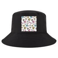 90s Retro Pattern Cool Comfort Performance Bucket Hat
