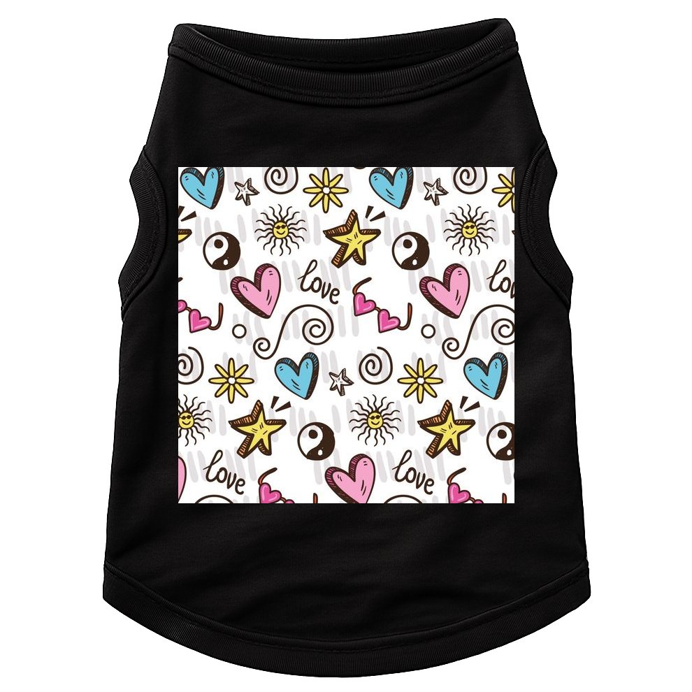 90s Retro Pattern Doggie Tank