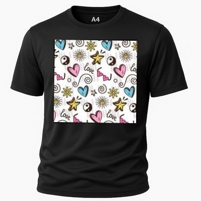 90s Retro Pattern Performance Shirt