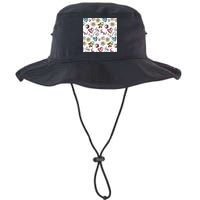 90s Retro Pattern Bucket Hat