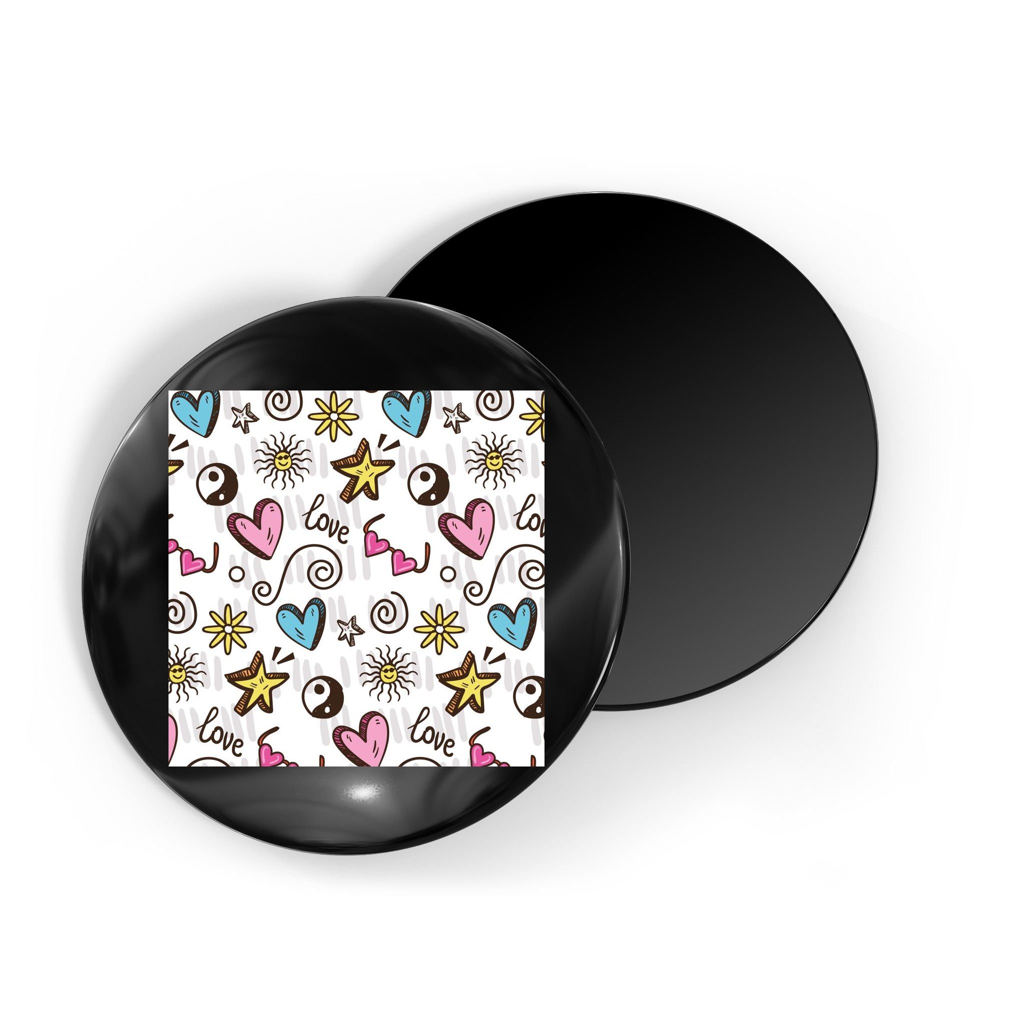 90s Retro Pattern Magnet