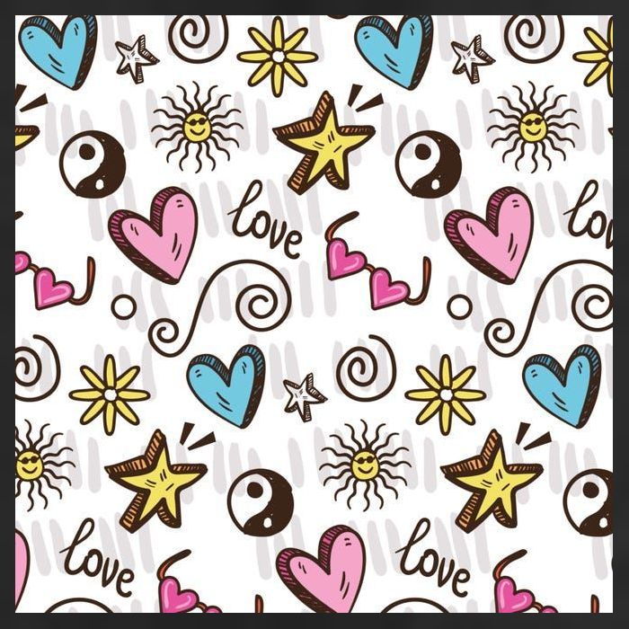 90s Retro Pattern Golf Towel