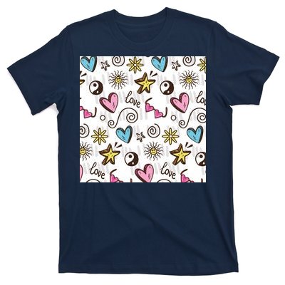 90s Retro Pattern T-Shirt