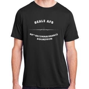 99th Reconnaissance Squadron Beale Afb U.2 Spyplane Adult ChromaSoft Performance T-Shirt