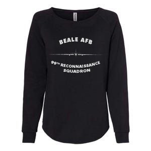 99th Reconnaissance Squadron Beale Afb U.2 Spyplane Womens California Wash Sweatshirt