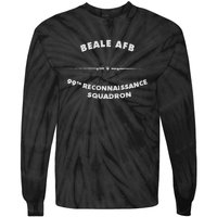 99th Reconnaissance Squadron Beale Afb U.2 Spyplane Tie-Dye Long Sleeve Shirt