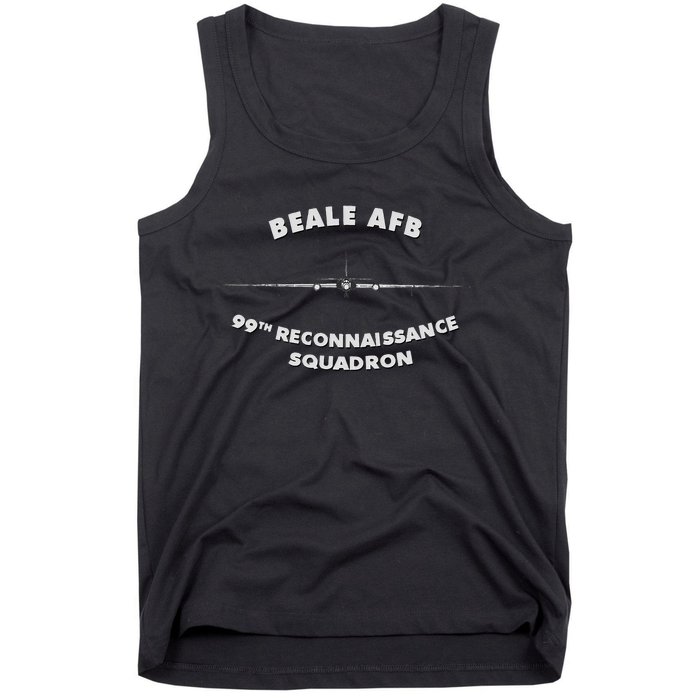 99th Reconnaissance Squadron Beale Afb U.2 Spyplane Tank Top