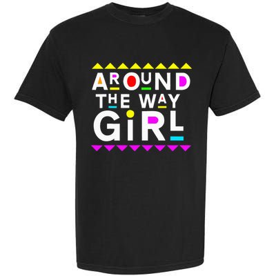 90s Retro Streetwear Fashion Garment-Dyed Heavyweight T-Shirt
