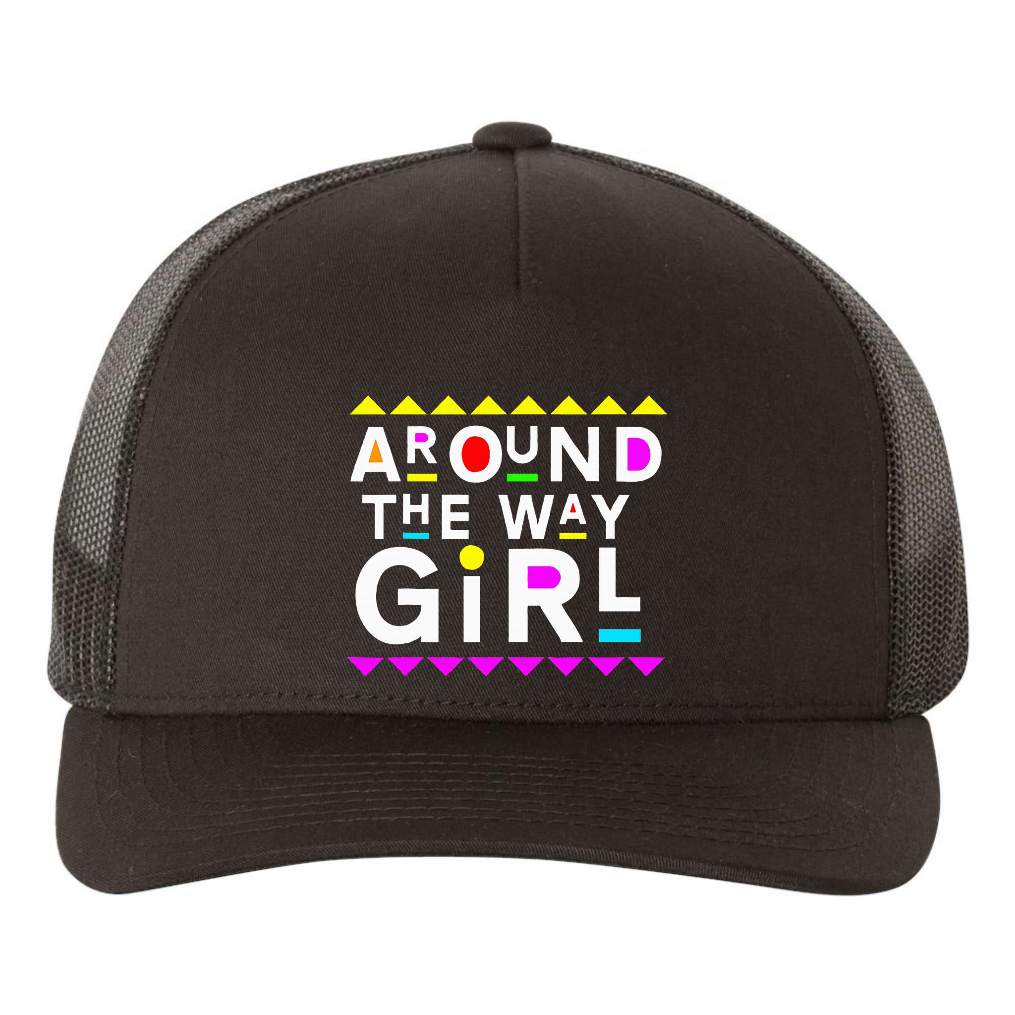 90s Retro Streetwear Fashion Yupoong Adult 5-Panel Trucker Hat