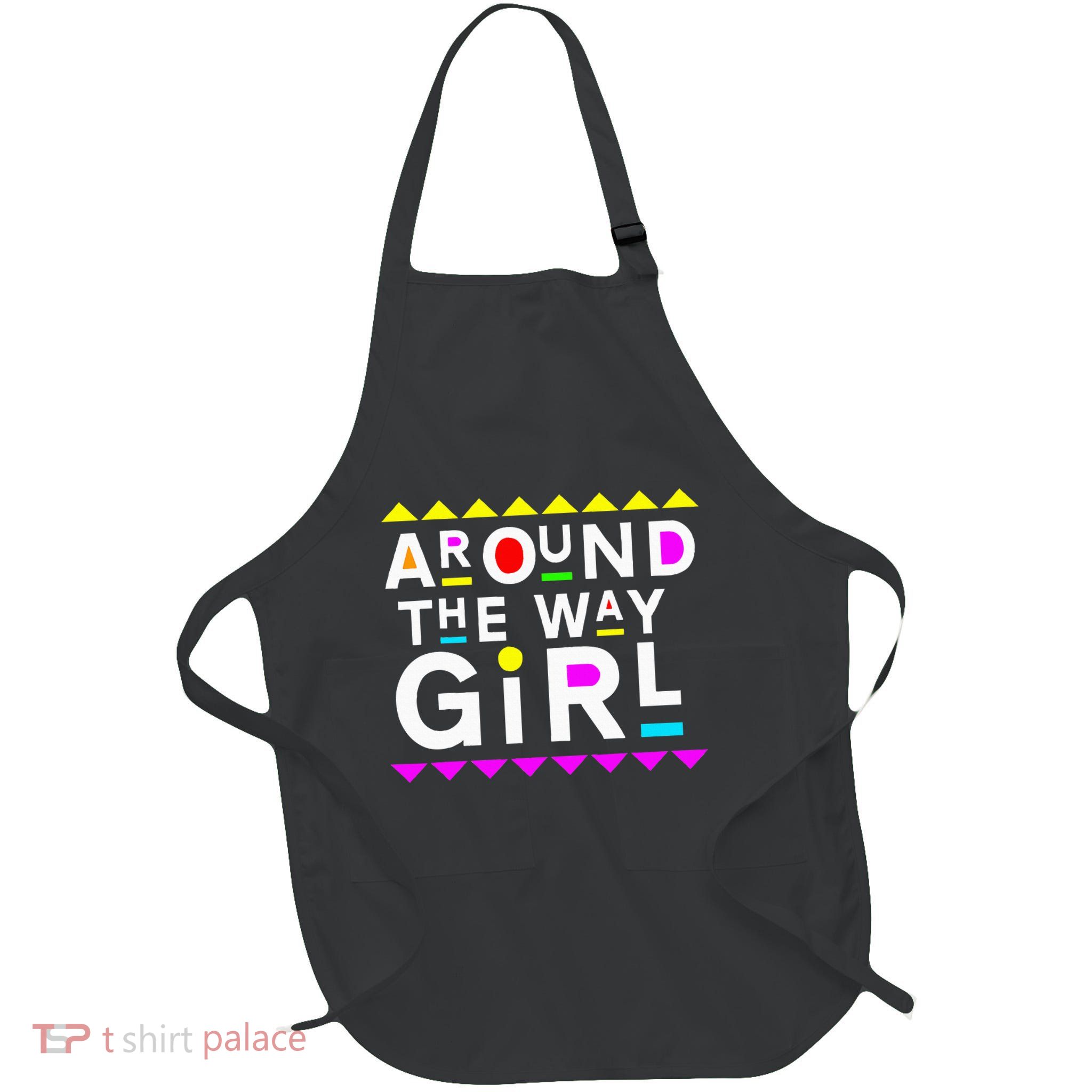 90s Retro Streetwear Fashion Apron